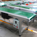 Modular Aluminium Structure Green PVC Belt Conveyor Industrial Transfer Assembly Line for fruits